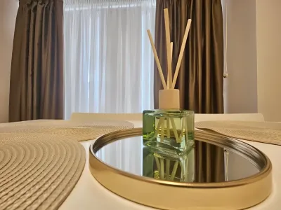 detalii zona de zi apartament modern inchiriere Sector 2 București